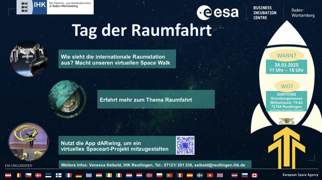 Spaceart mit dARwing@Tag der Raumfahrt